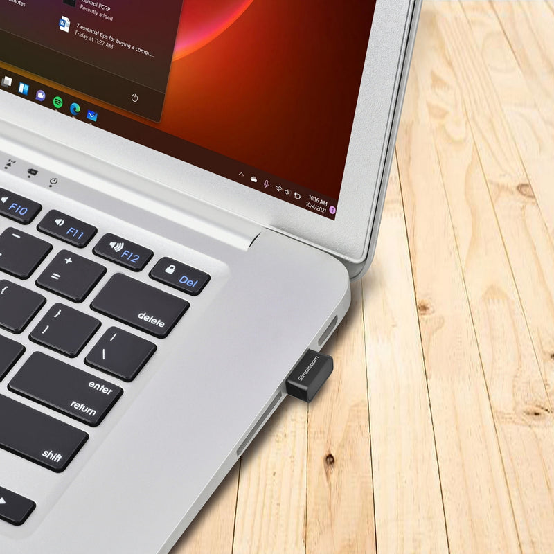 Simplecom NW802 AX900 Dual Band Wi-Fi 6 USB Wireless Nano Adapter