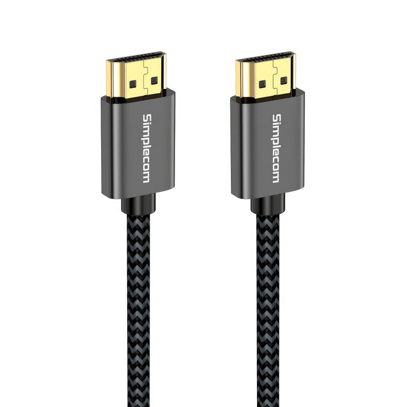 Simplecom SBT002 Ultra High Speed HDMI 2.1 Cable Nylon Braided 48Gbps 8K@60Hz