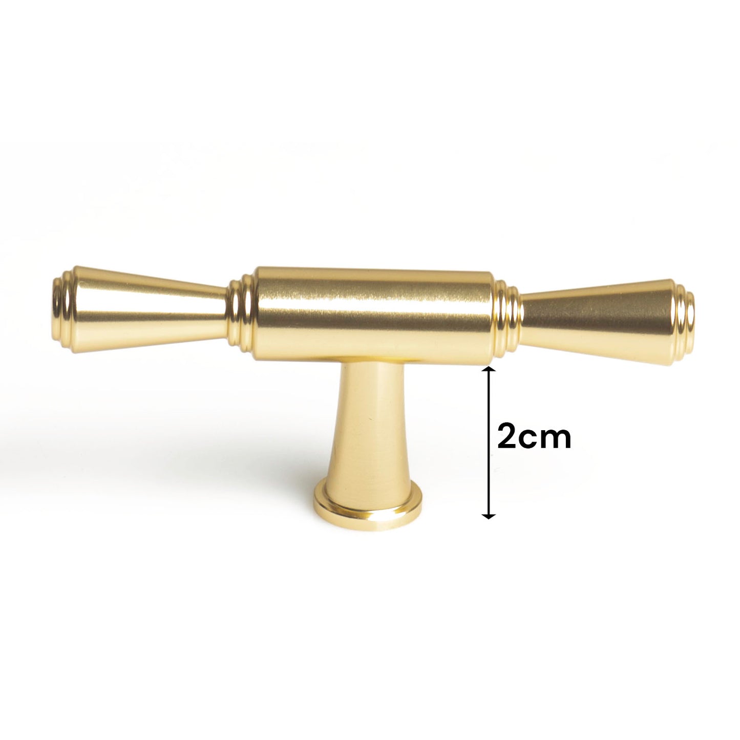 Gold Zinc Kitchen Cabinet Handles Drawer Bar Handle Pull T