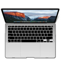 MacBook Air 13 Inch Case 2020 2019 2018, A1932, A2179,A2337 Shell Case Keyboard Cover Black