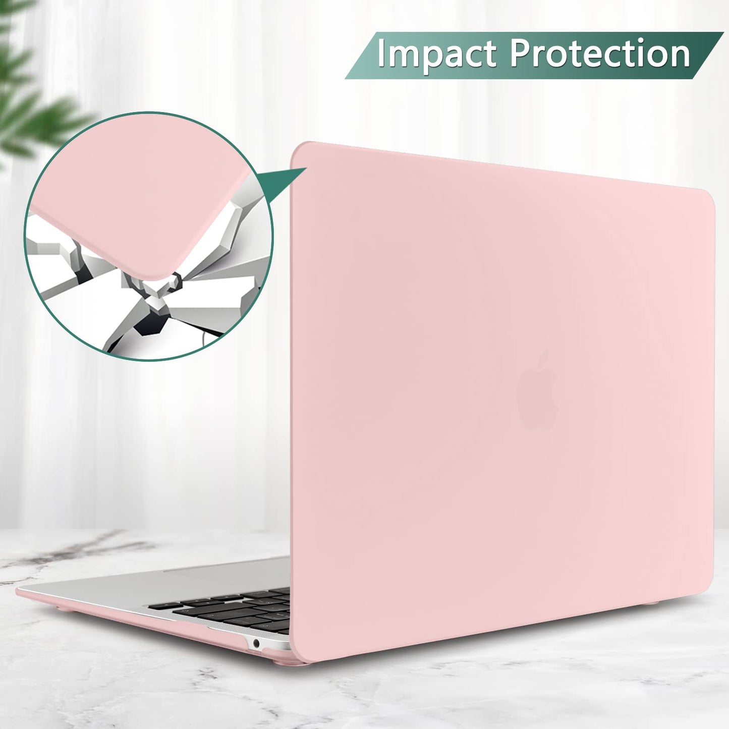 Suitable for  MacBook Air 13 Inch Case 2022 2021 2020 2019 2018, A1932, A2179, A2337 Shell Case Keyboard Cover