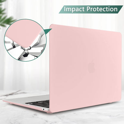 Suitable for  MacBook Air 13 Inch Case 2022 2021 2020 2019 2018, A1932, A2179, A2337 Shell Case Keyboard Cover