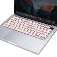 Keyboard Cover Skin For MacBook Air Pro 13 13.6 14 15.3 16 A2442 A2779 A2485 A2780 A2681 A2941 M1 M2 2021 to 2023 Pink