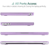 Suitable for  2023 2022 MacBook Air 13 inch case M2 Model A2681 Hard Shell Case Keyboard Cover Purple