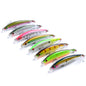 8x Popper Minnow 11.2cm Fishing Lure Lures Surface Tackle Fresh Saltwater