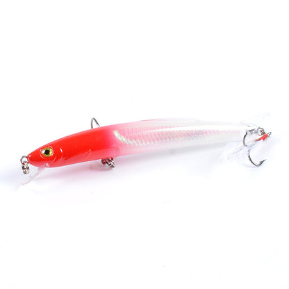 6x Popper Minnow 11.7cm Fishing Lure Lures Surface Tackle Fresh Saltwater