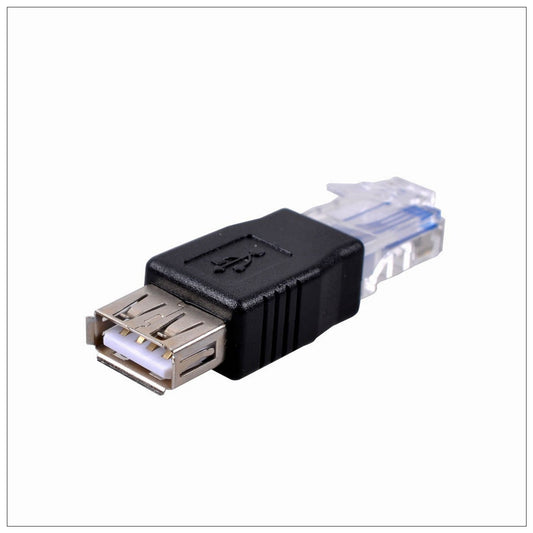 Ethernet LAN RJ45 Male to USB A Female 10/100 Mbps Network Adapter Connector