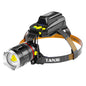 Mountgear Strong Seadlight Induction LED Headlamp Rechargeable Long Endurance Flashlight