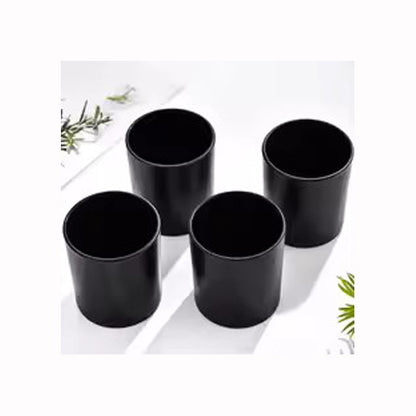 20 Pack Black Matt Tealight Candle Holder 6.5cm Festival Decor Wedding Propose Parties Holiday and Home Decor