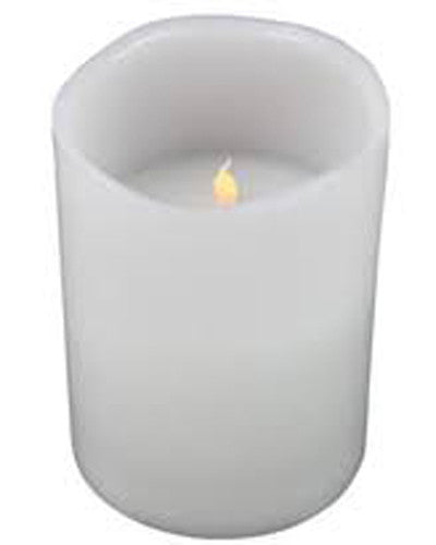 10 Pcs LED Block Pillar Candle White Flameless Safe Indoor Battery Power Party Home Decor Wedding Xmas Table Centrepiece