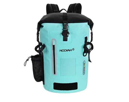 NOOYAH IPX8 Waterproof Bike Cycle Outdoor Sports Backpack Double-Layer Waterproof Bag  MINT GREEN