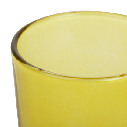 10 Pack Yellow Glass Votive Candle Holders Table Centreoieces  Xmas Wedding Anniversary Event Recption Party Function or Home Decor