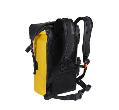 NOOYAH IPX8 Waterproof Bike Cycle Outdoor Sports Backpack Double-Layer Waterproof Bag  YELLOW