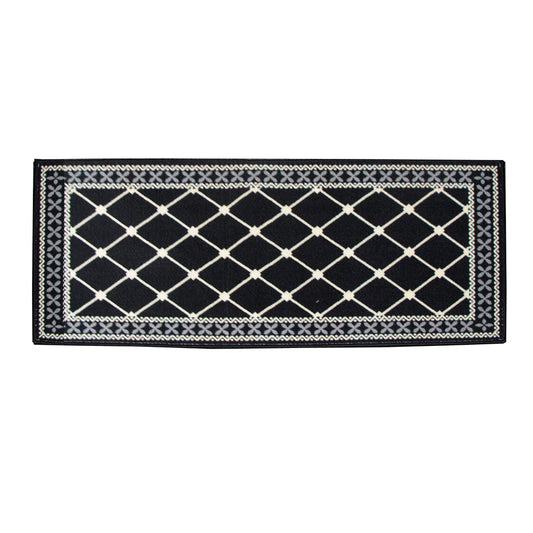 Mason Non Slip Bath Runner 50 x 120cm Black