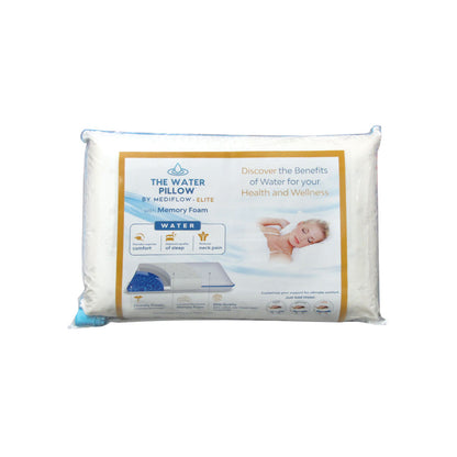 Mediflow Elite Premium Fiber Memory Foam Water Pillow 44 x 66 cm