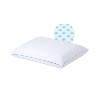Mediflow Elite Premium Fiber Cooling Gel Memory Foam Water Pillow 44 x 66 cm