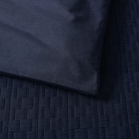 Bianca Burleigh Ink Jacquard Quilt Cover Set King