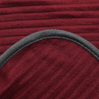 250GSM Ribbed Polar Fleece Throw 100 x 150cm Latte