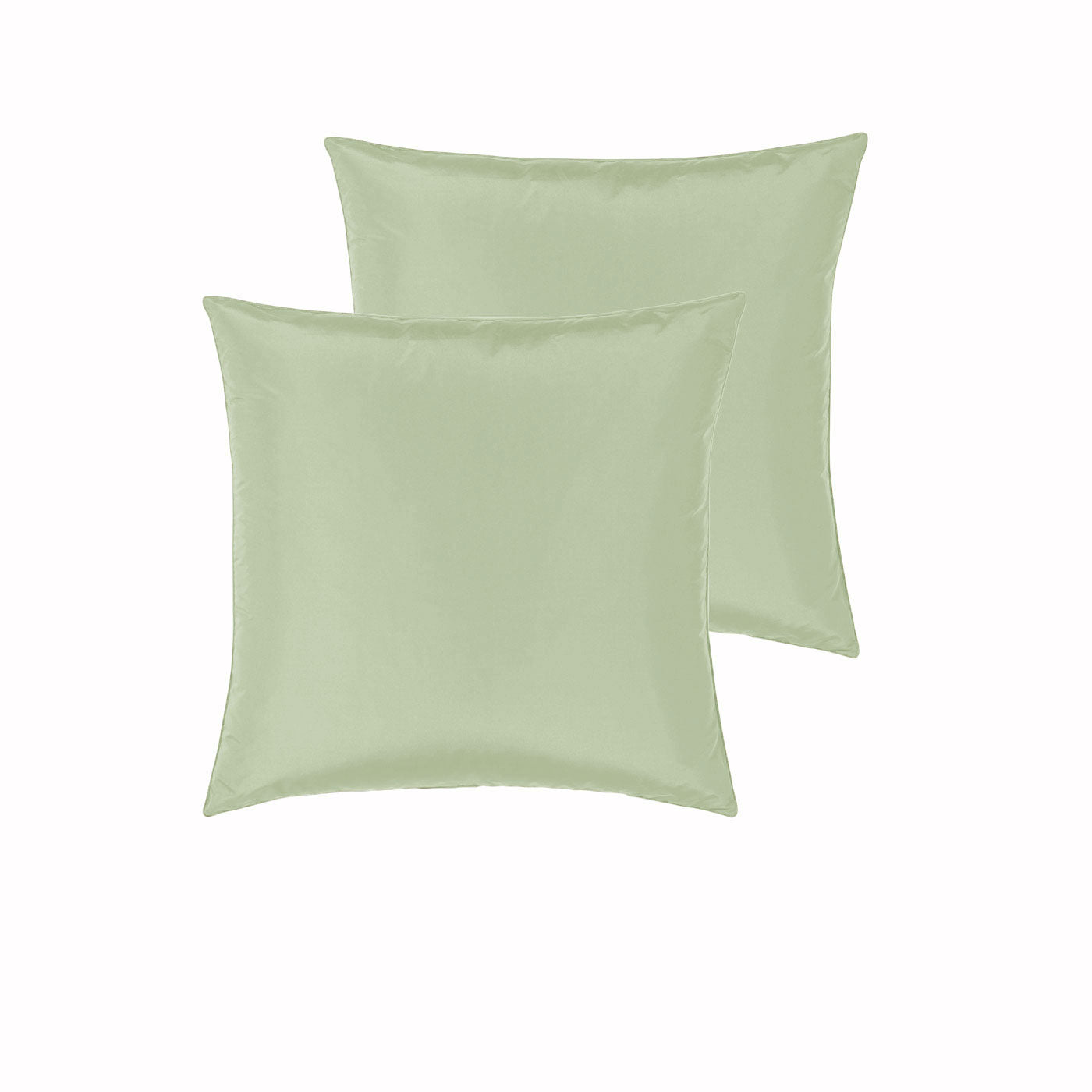 PepperMIll Satin European Pillowcases ( Pair ) MOSS