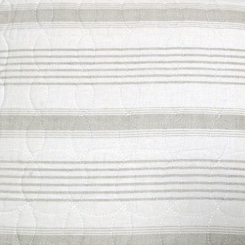Brighton Road Regatta Stone Quilted Quilt Cover Set Queen