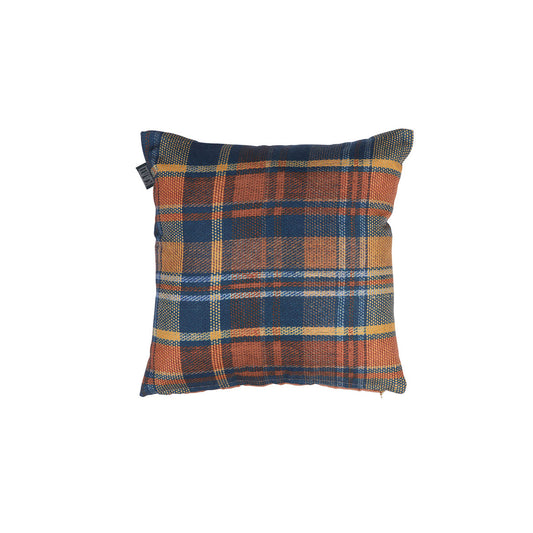 KAAT Amsterdam Arda Multi Chequered Square Filled Cushion 43cm x 43cm