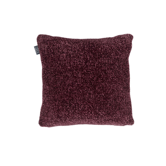 KAAT Amsterdam Jits Dark Red Square Filled Cushion 45cm x 45cm