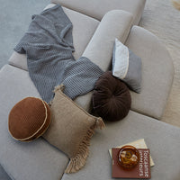 KAAT Amsterdam Jonine Sand Square Filled Cushion 45cm x 45cm