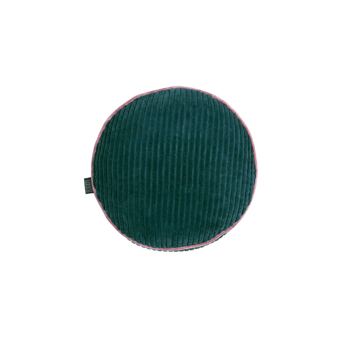 KAAT Amsterdam Perdy Green Round Filled Cushion 40cm Diameter