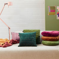 KAAT Amsterdam Sage Green Square Filled Cushion 43cm x 43cm