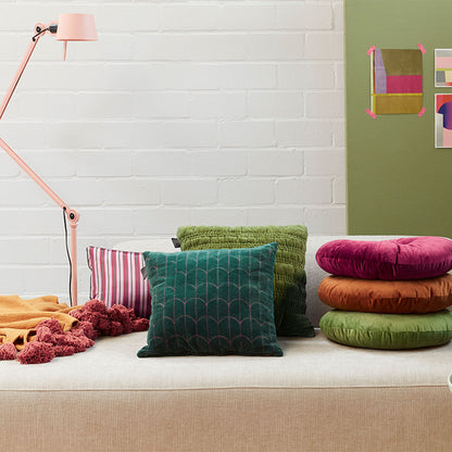 KAAT Amsterdam Sage Green Square Filled Cushion 43cm x 43cm