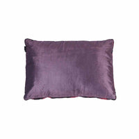 KAAT Amsterdam Boline Aubergine Velvet Oblong Filled Cushion 40cm x 60cm