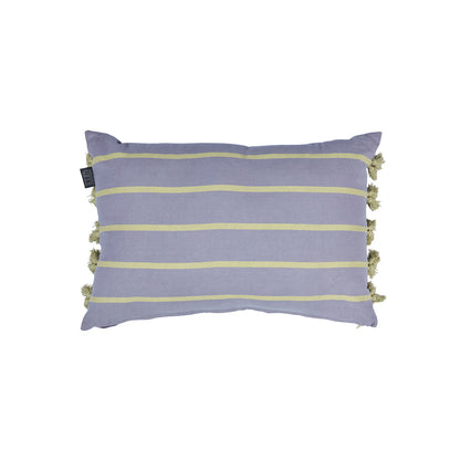 KAAT Amsterdam Jelke Mauve Stripes Oblong Filled Cushion 40cm x 60cm