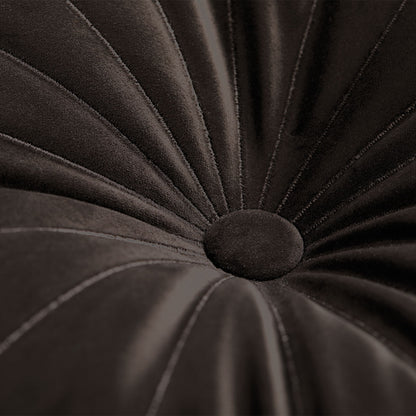 KAAT Amsterdam Mandarin Brown Round Filled Cushion 40cm Diameter