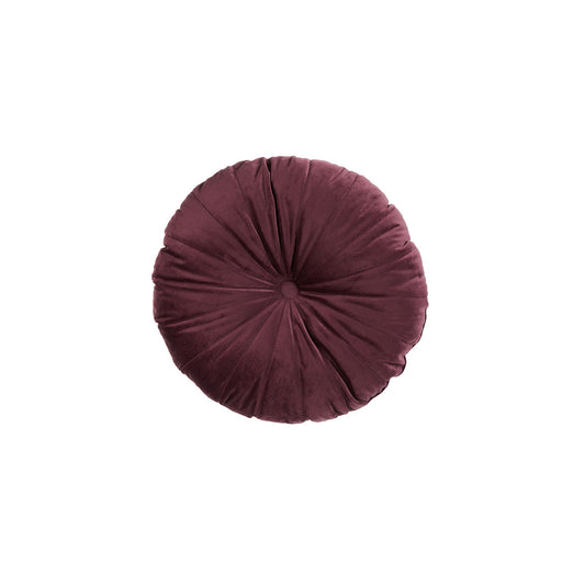 KAAT Amsterdam Mandarin Purple Round Filled Cushion 40cm Diameter