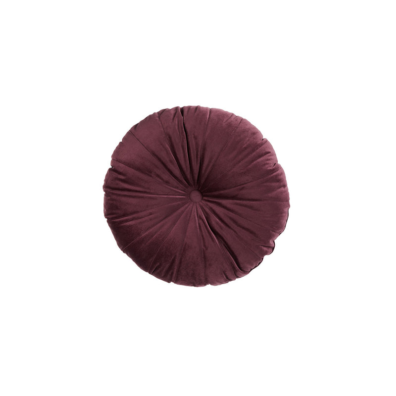 KAAT Amsterdam Mandarin Purple Round Filled Cushion 40cm Diameter