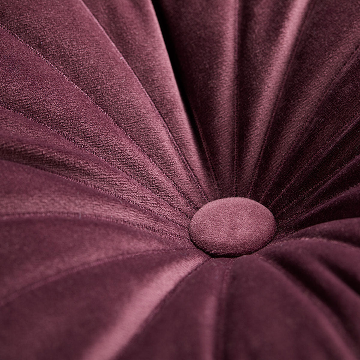 KAAT Amsterdam Mandarin Purple Round Filled Cushion 40cm Diameter