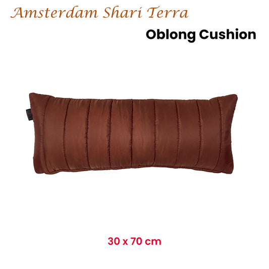 KAAT Amsterdam Shari Terra Oblong Filled Cushion 30cm x 70cm
