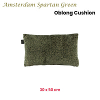KAAT Amsterdam Spartan Green Animal Print Oblong Filled Cushion 30cm x 50cm