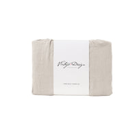 Vintage Design Homewares Natural French Linen Quilt Cover Set Queen