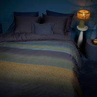 Bedding House Lenny Blue Cotton Quilt Cover Set Queen