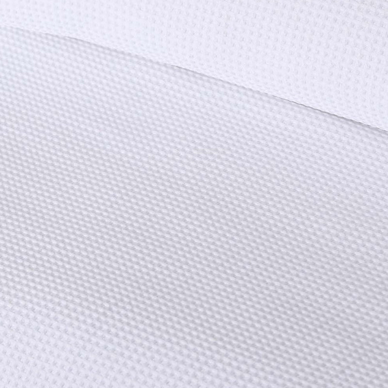 Accessorize White Waffle Polyester Quilt Cover Set Queen