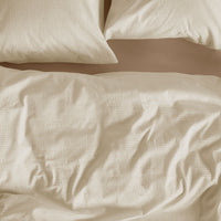 Bedding House Summer Sand Seersucker Cotton Quilt Cover Set King