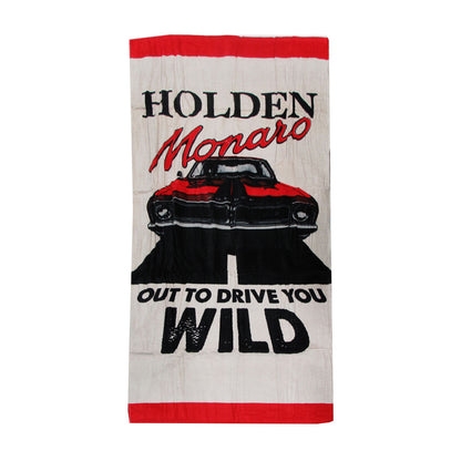 Holden Monaro Cars Printed 100% Cotton Beach Towel 75 x 150 cm