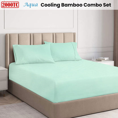 Ramesses Aqua 2000TC Cooling Bamboo Combo Set King