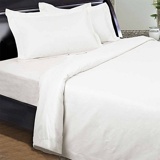 Kingtex 1350TC Egyptian Cotton Sateen Sheet Set White King