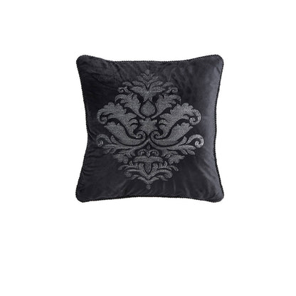 Davinci Chamonix Silver Square Filled Cushion 43 x 43cm