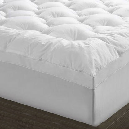 Platinum Collection 1000GSM Cloud White Mattress Topper Queen