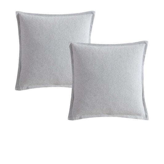 Platinum Collection Pair of Leo Dove European Pillowcases 65 x 65cm