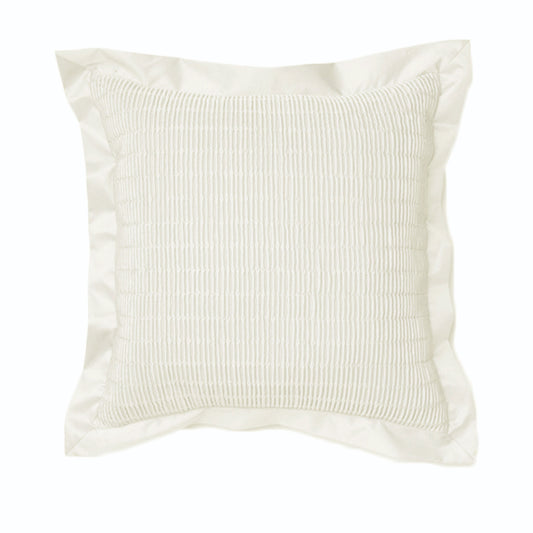 Rapee Morocco Quilted Filled Cushion - White