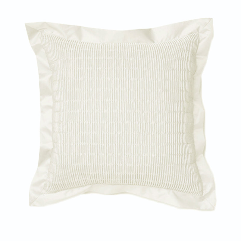 Rapee Morocco Quilted Filled Cushion - White